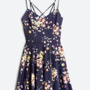 Reign Back Detail Brushed Knit Dress